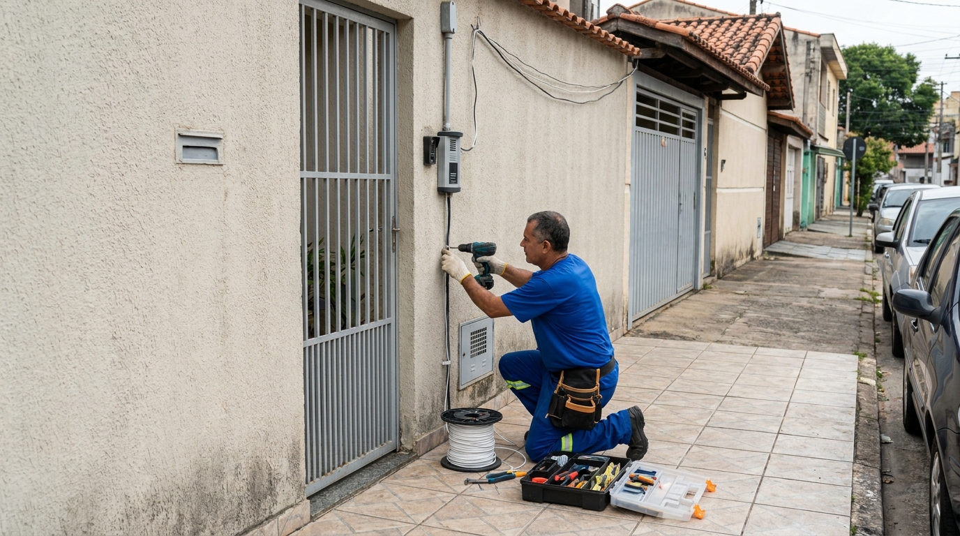 Instalação em Condomínios na Alvorada, Jundiaí‑SP