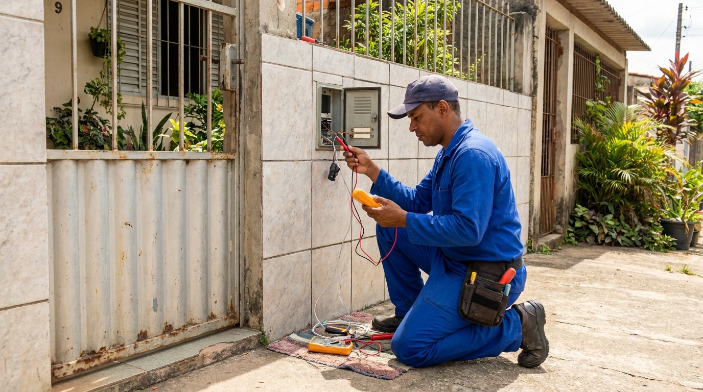 Manutenção de Sistema no Bairro Malota, Jundiaí‑SP