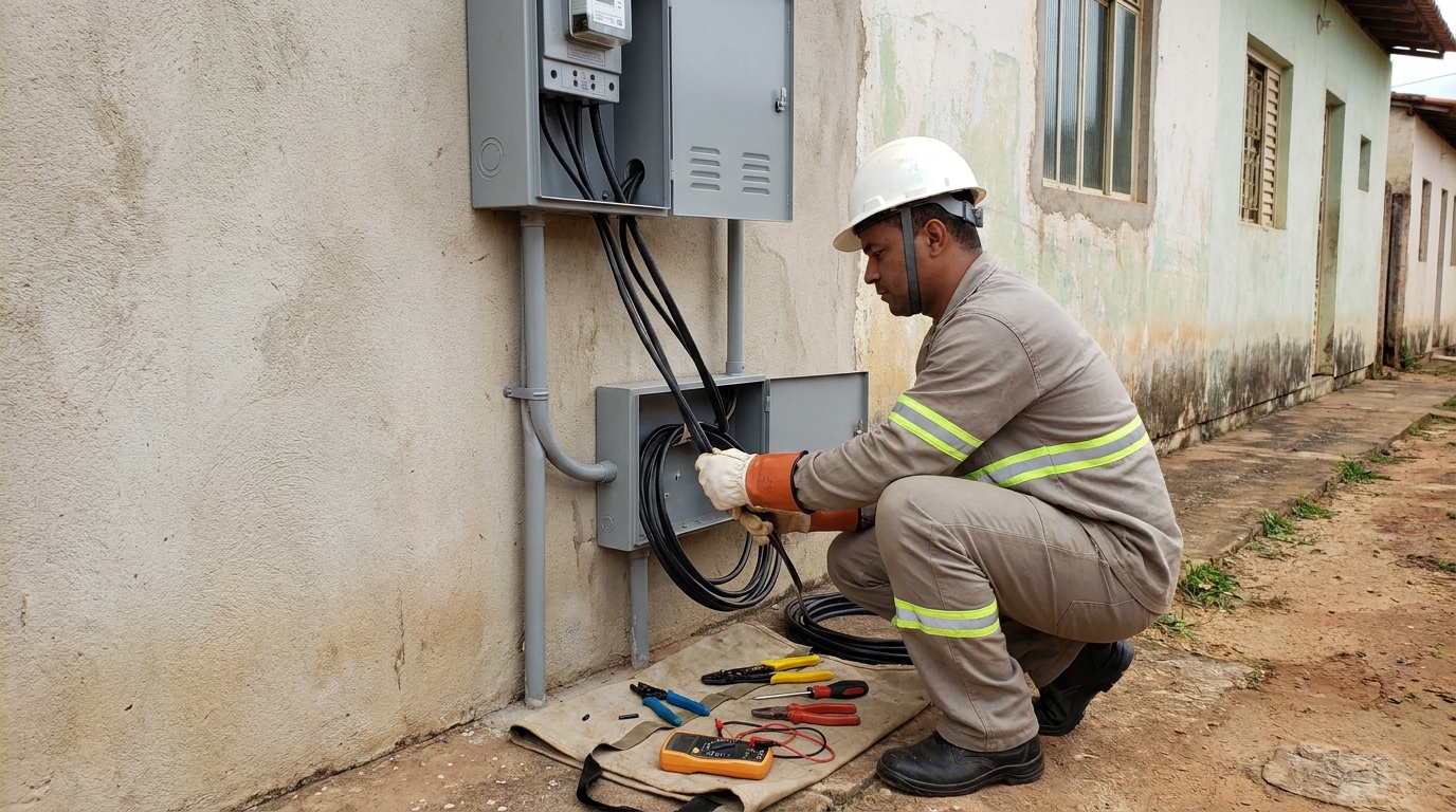 Regularização de Entrada de Energia na Samambaia, Jundiaí‑SP
